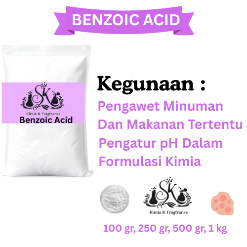 Benzoic Acid / Asam Benzoat / Asam Benzenecarboxylic