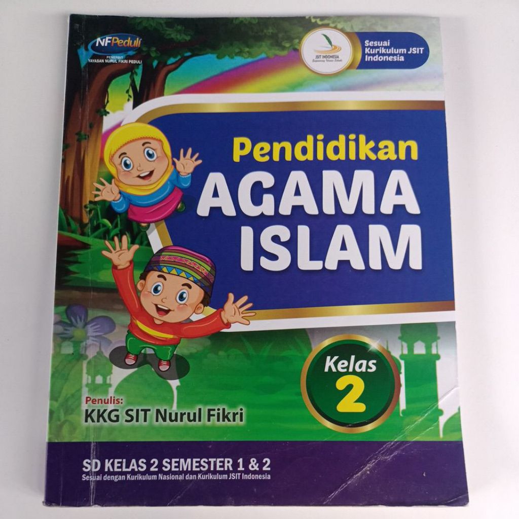 buku pendidikan agama Islam kelas 2 SD penerbit yayasan Nurul Fikri peduli