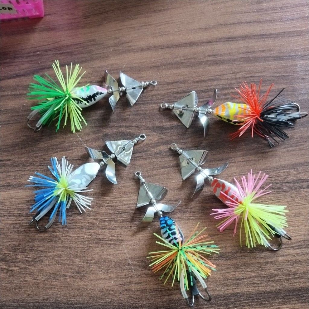 Umpan Casting Buzzbait Slater Propeller