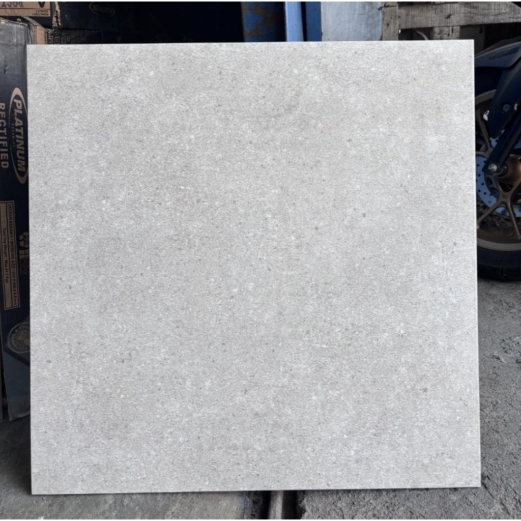 keramik lantai kamar mandi garasi teras balkon ruang tamu kamar rumah PLATINUM 60x60 Stellar grey ab