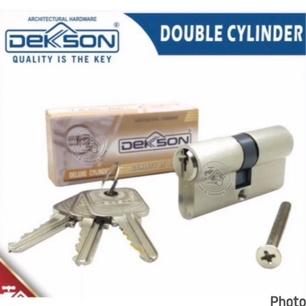 silinder kunci pintu dekkson garansi 50 tahun cylinder dekkson ukuran besar garansi 50 tahun KUNCI S