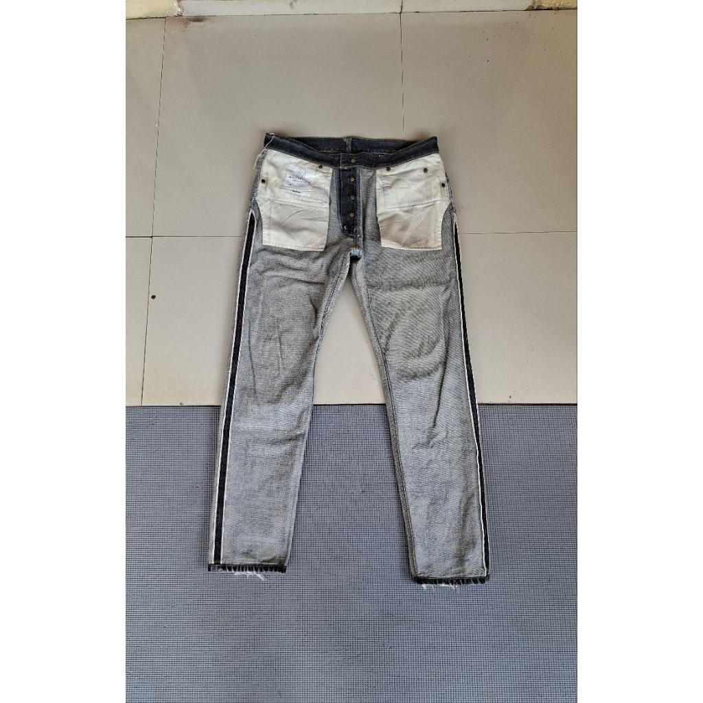 Beauty & Youth United Arrows Selvedge Jeans (Dropped) Made in Japan Size tag 34 Lp 88 Panjang 102