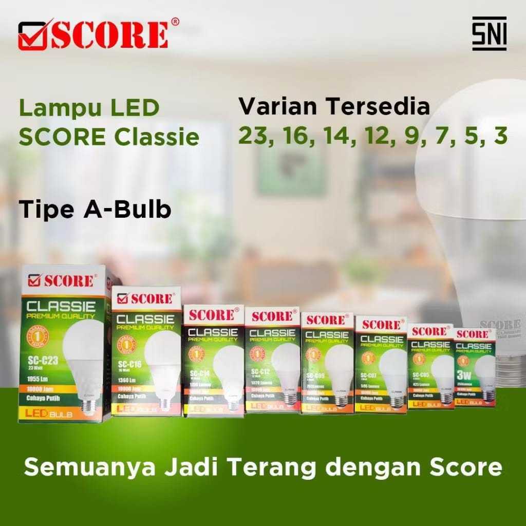 Lampu led score classie / lampu led terang score / lampu led murah