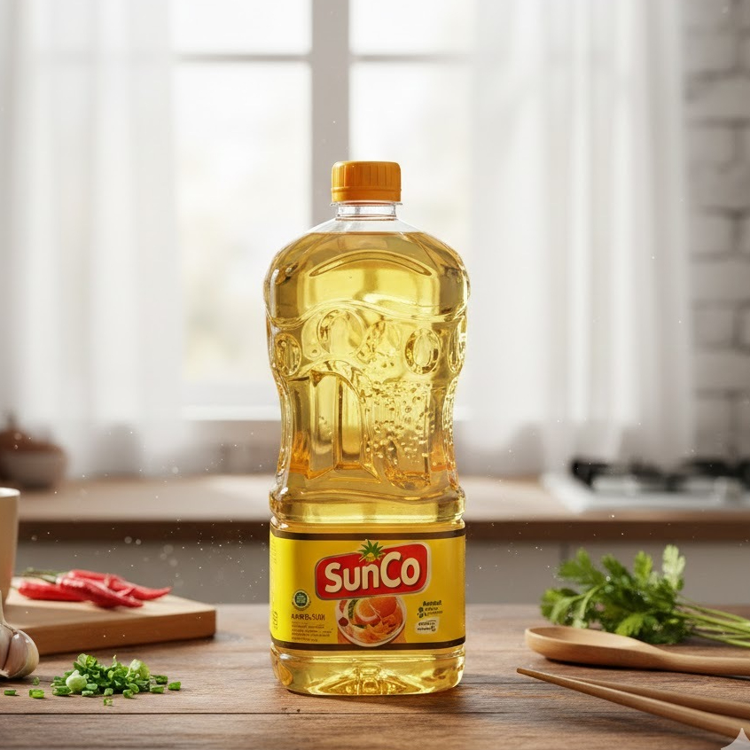 MINYAK SUNCO BOTOL 1 LITER / MINYAK GORENG BOTOL 1 LITER