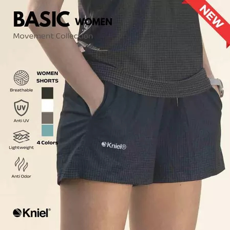 KNIEL Women Shorts Basic Series – Running Sports Celana Lari Wanita Kniel Anti UV