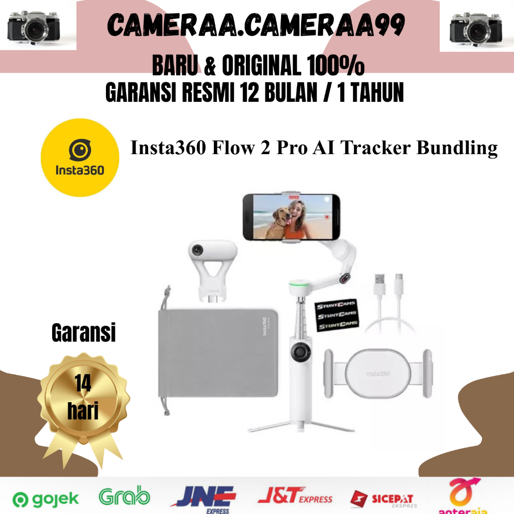 Insta360 Flow 2 Pro/Insta360 Flow 2 Pro Creator/Insta360 Flow 2 Pro Ai Tracker Bundling