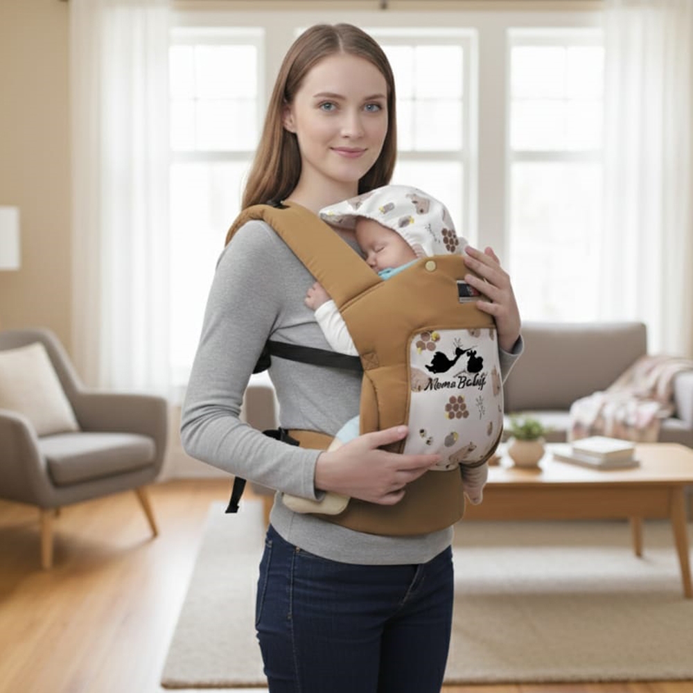 Baby Scots BSG9103 Baby Carrier M Shape Scots Honey Bear Series - Gendongan Bayi M Shape