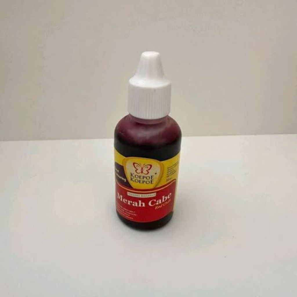 PEWARNA MAKANAN CAIR/PEWARNA MERAH CABE
