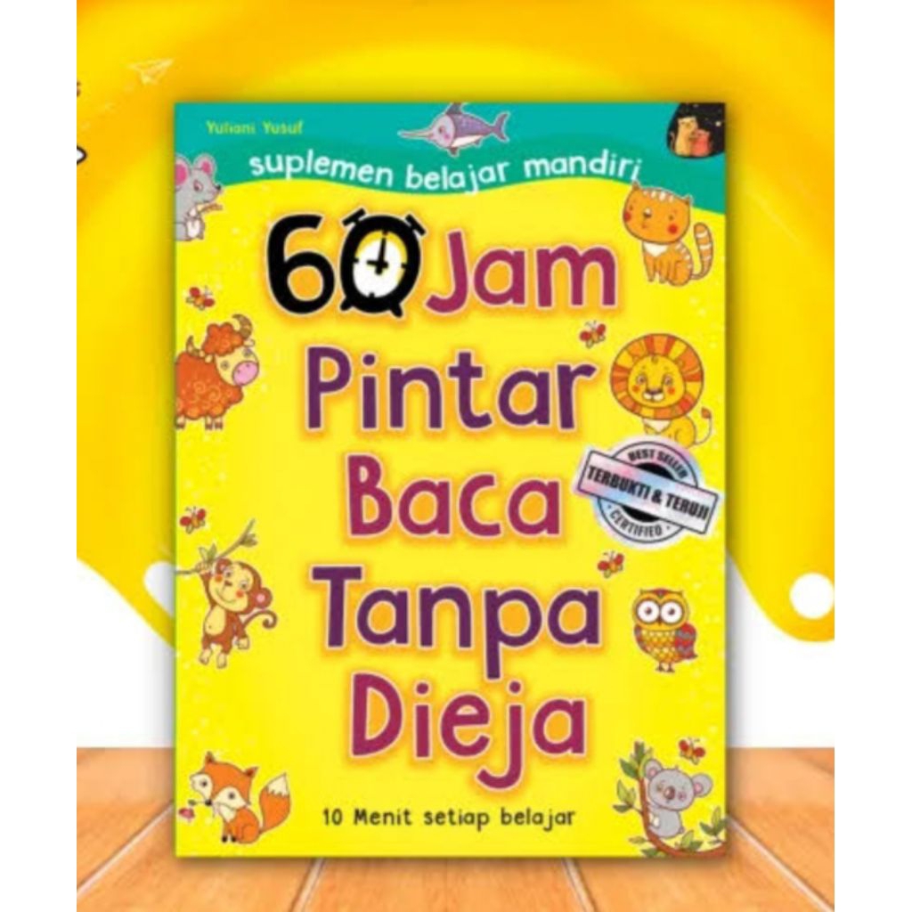 BUKU, 60 JAM Pintar Baca Tanpa Dieja