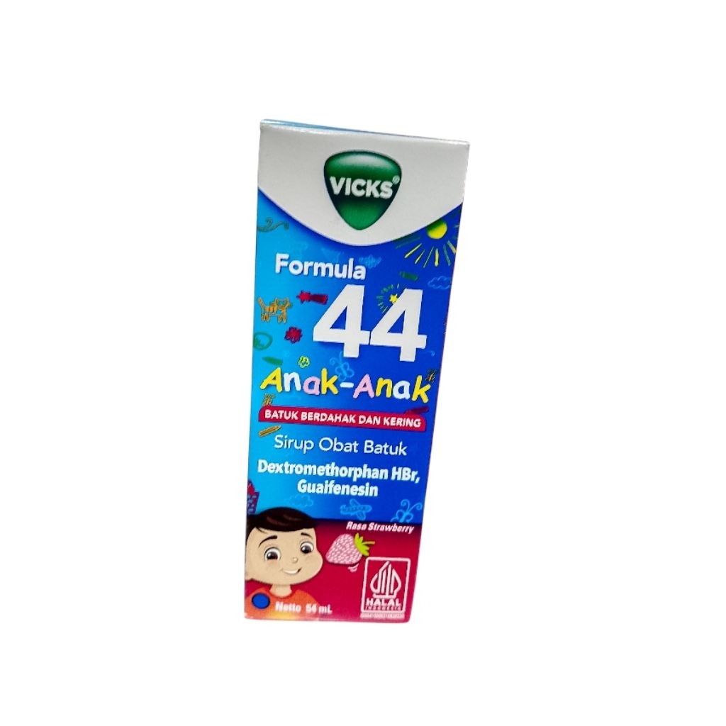 OBAT BATUK ANAK / SIRUP BATUK ANAK / VICKS FORMULA 44 ANAK SIRUP 54ML