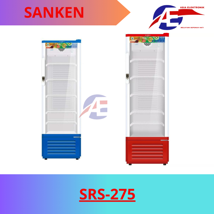 Showcase Sanken SRS-275 | 270L | 5 Rak
