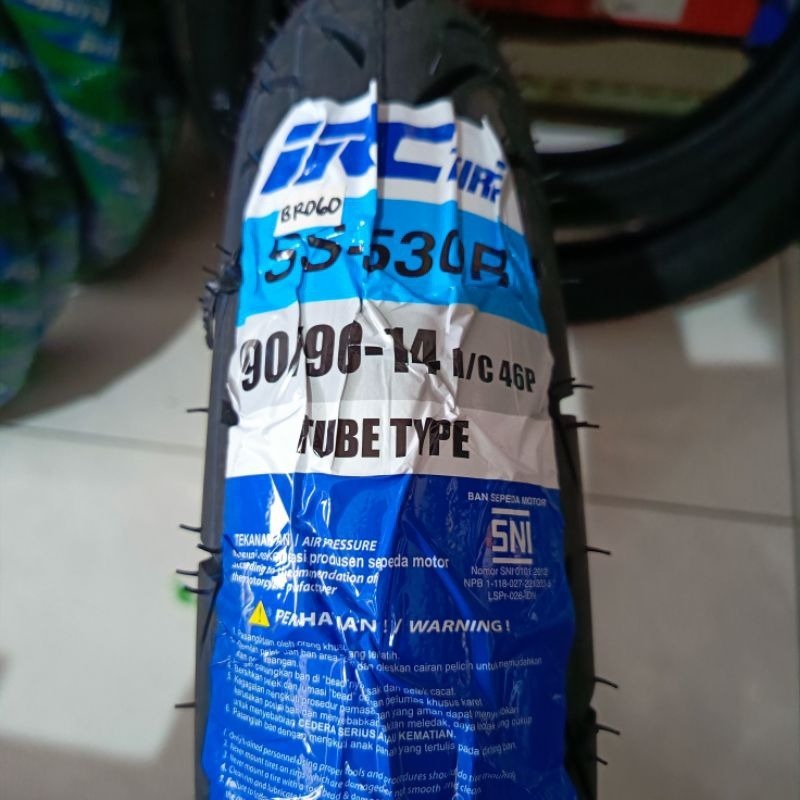 BAN BELAKANG VARIO BEAT SCOOPY IRC SS530R TUBETYPE NON TUBLESS 90/90-14 PRODUKSI TERBARU