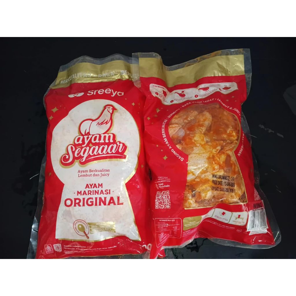 Sreeya Ayam Bumbu Sayap Ayam Marinasi 1 kg