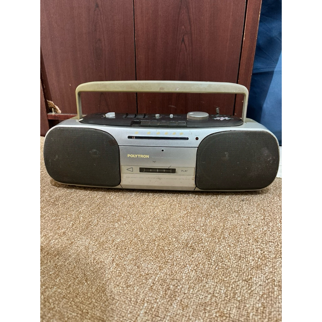 Tape Radio Minicompo Polytron vintage lawas jadul koleksi