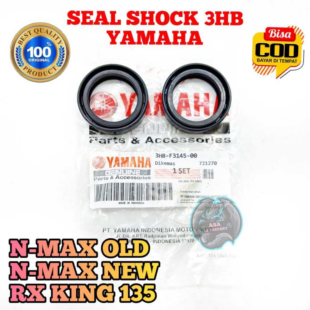 Seal shock depan 3HB asli original motor Yamaha Nmax Old Lama , N max New Connected , Rx King 135 , 