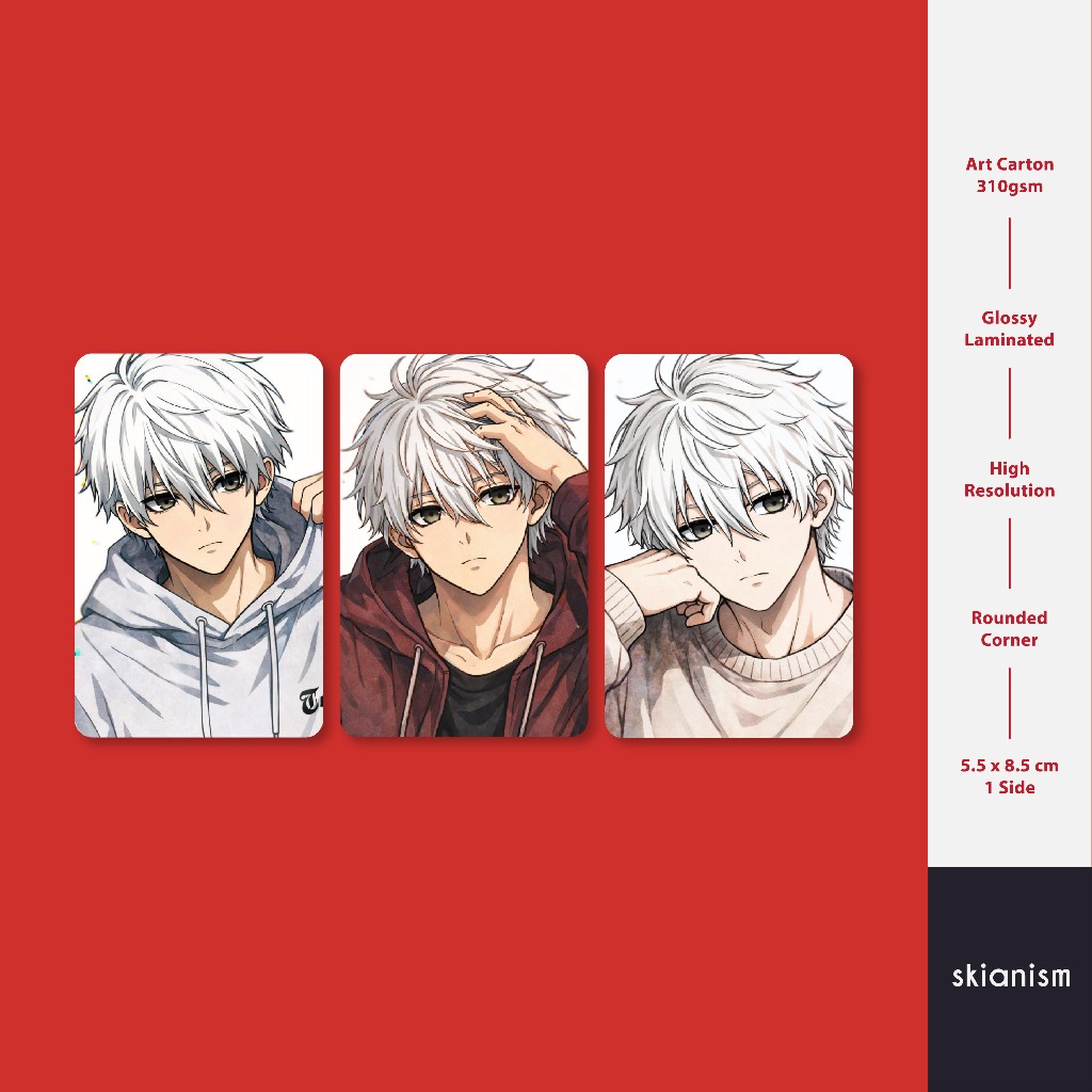 Photocard Character Seishiro Nagi Blue Lock