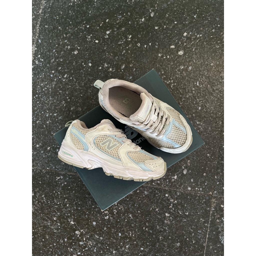 NB KIDS 530 WHITE BLUE (SIZE  281/5 17cm)
