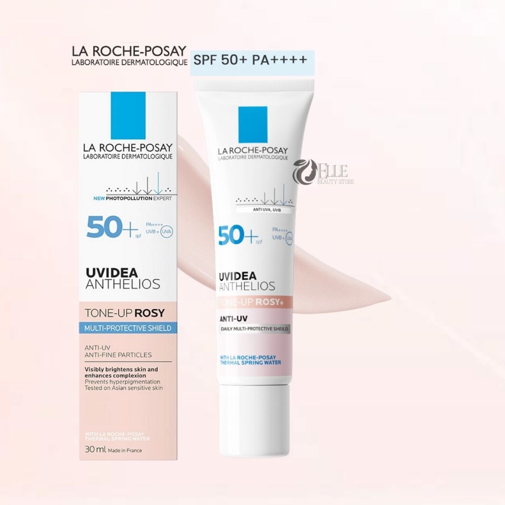 (Pasti Ori) La Roche Posay Uvidea Anthelios SPF 50 tone up ROSY