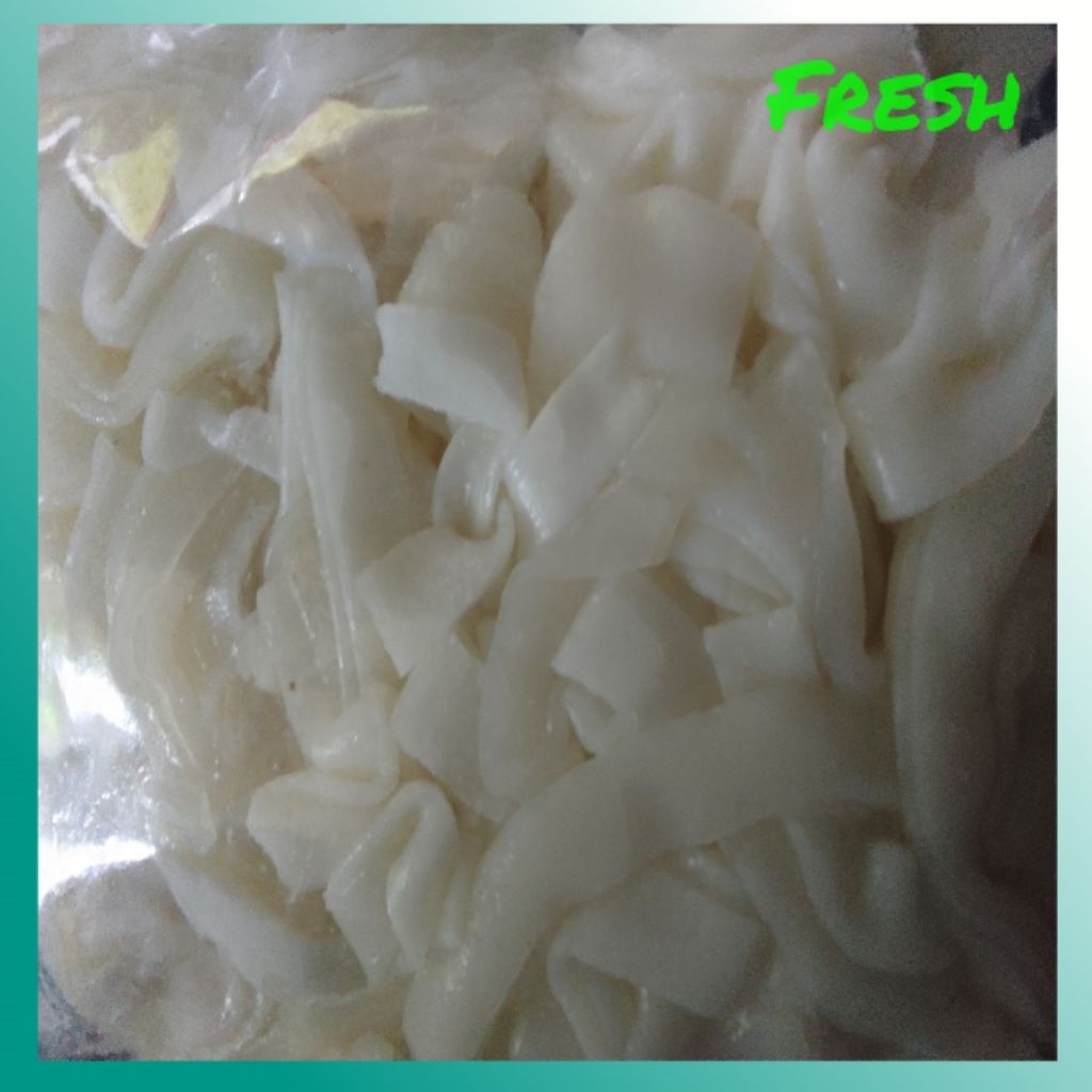 kwetiau/kwetiow basah 1kg kenyal dan lentur