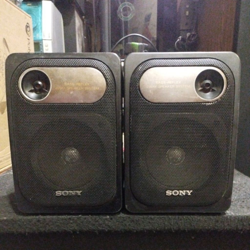 speaker Sony 4 inch 2 way full original