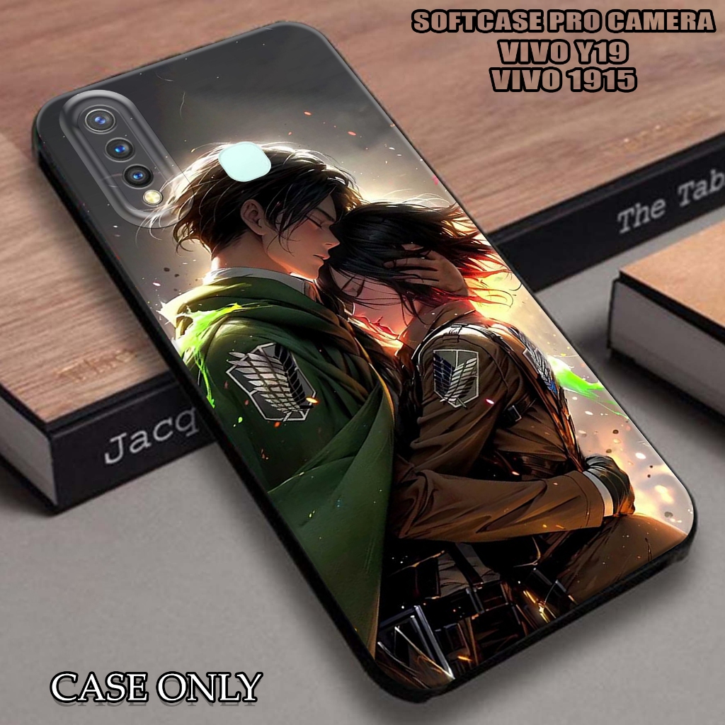 case vivo 1915 / y19 - casing vivo 1915 / y19 [ aot ] silikon vivo 1915 / y19 - kesing hp - casing h