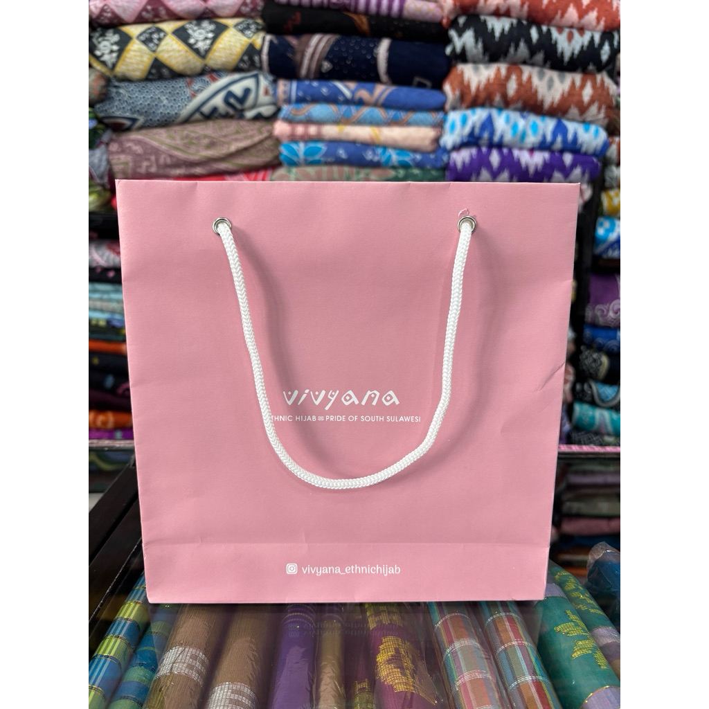 paper bag hijab vivyana