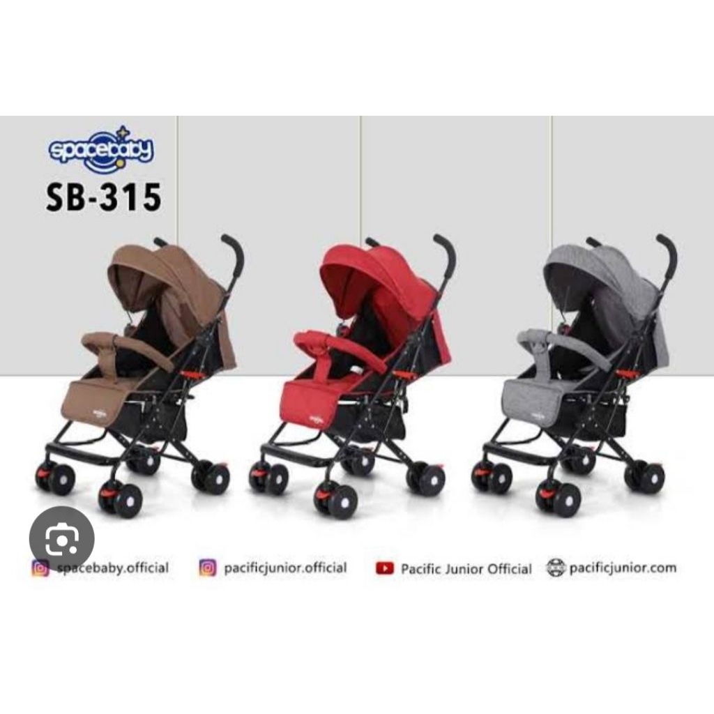 SPACEBABY stroller SB-315 /kereta dorong bayi