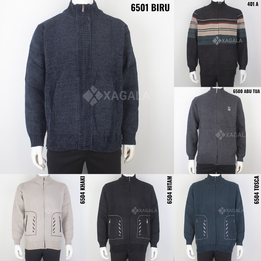 JAKET RAJUT PRIA RESLETING PREMIUM SOFT KNIT SWEATER RAJUT PRIA MANTEL COWO KERAH TINGGI TERBARU