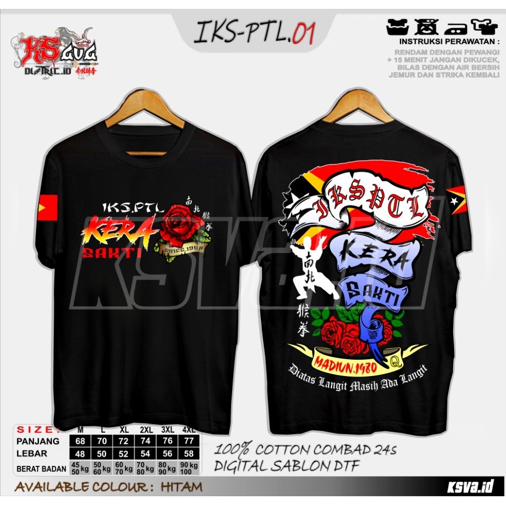 KAOS IKSPI-IKSPTL 01 TIMOR LESTE (Wajib KTA/Chat Toko)