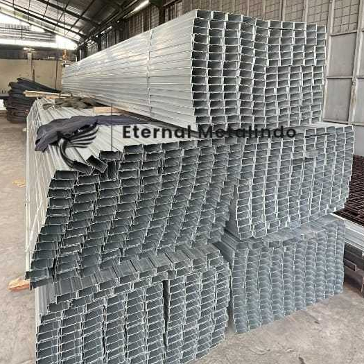 BAJA RINGAN 0.75 x 6 Mtr / Kaso C75 CNP Kanal C 75 Truss