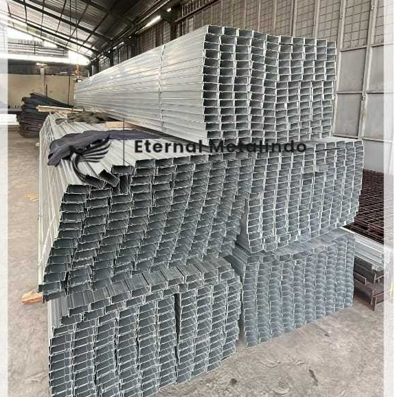 CNP BAJA RINGAN C 75 / RANGKA / KASO KANAL TRUSS Galvalum Trus Atap Kanopi