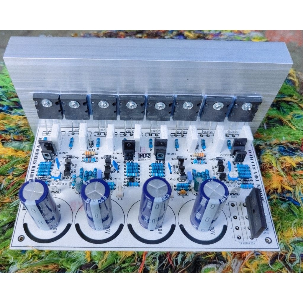 Kit komplit driver power horen toa stereo tinggal colok psu langsung bunyi