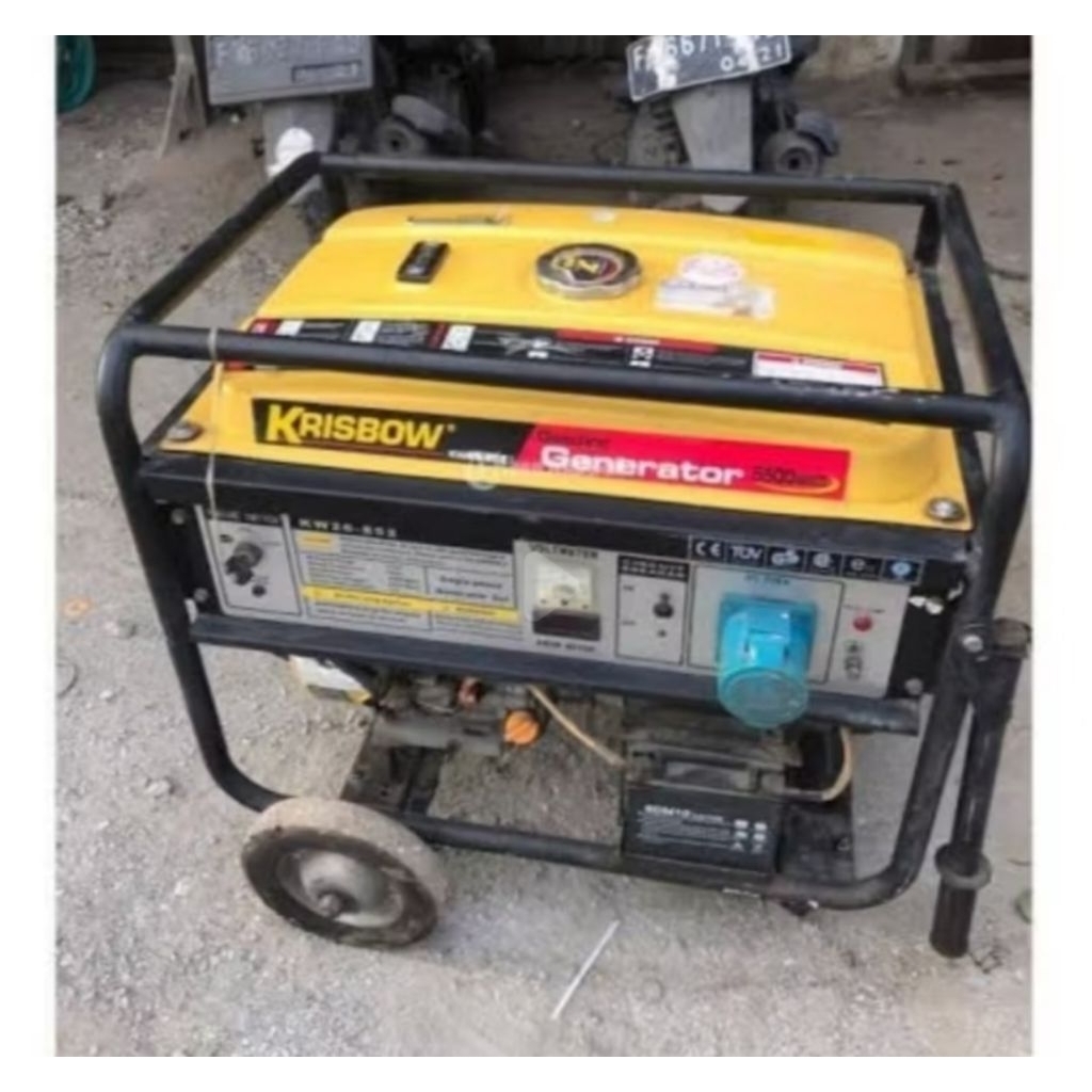 Mesin Genset Krisbow KW26-852 5500 Watt Starter Original