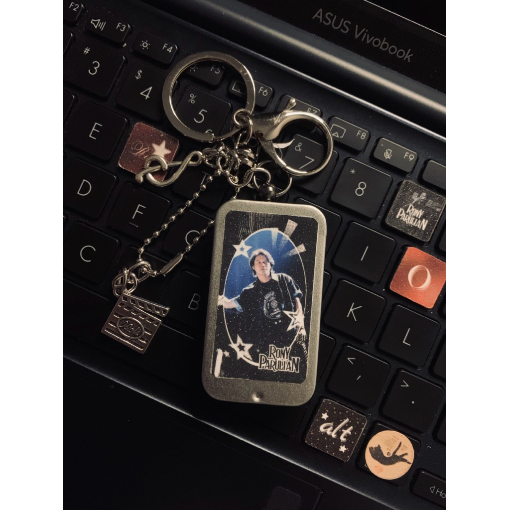 mini tin case keychain rony parulian - custom || WAJIB BACA DESKRIPSI