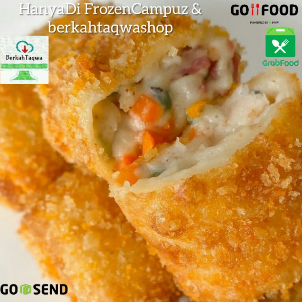 Risol Creamy Beef Risol Rogut Creamy Isi 10 Risol Premium Risoles Rogut Risol Ragout Frozen Food