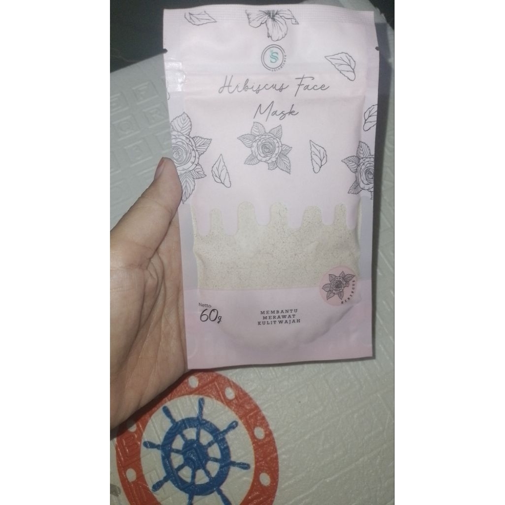 SKINDIVORE MASKER ORGANIK HIBISCUS