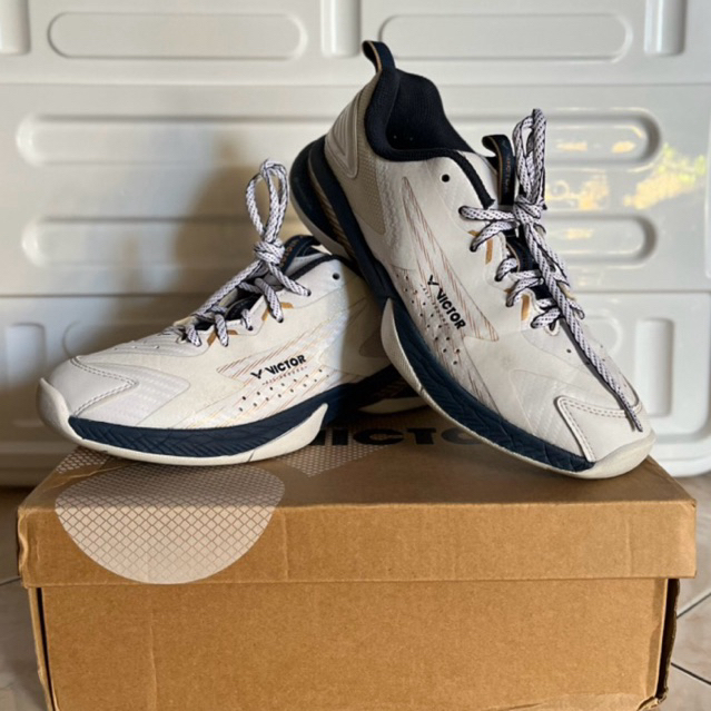 Sepatu badminton Victor A970 TD Sepatu bulutangkis Victor Sepatu badminton Victor ladies