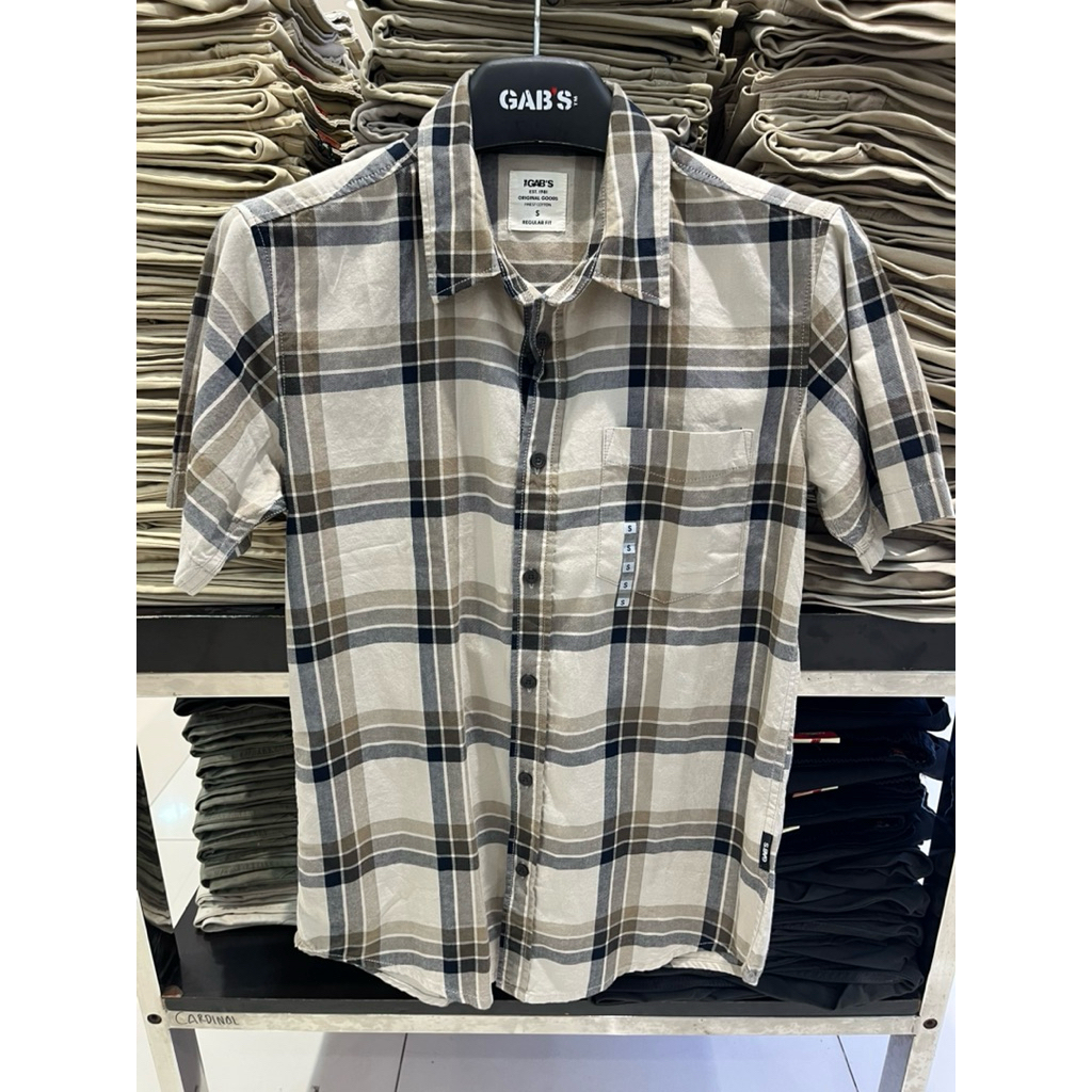 KEMEJA KOTAK GABS ORIGINAL MATAHARI