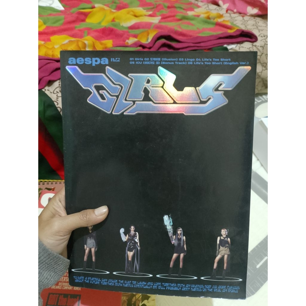 album aespa GIRLS (UNSEALED) (ALBUM ONLY)