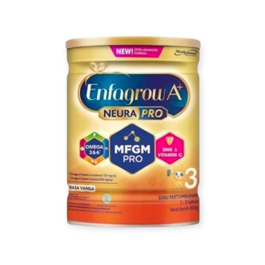 ENFAGROW A+3 VANIL;LA 800 GRAM