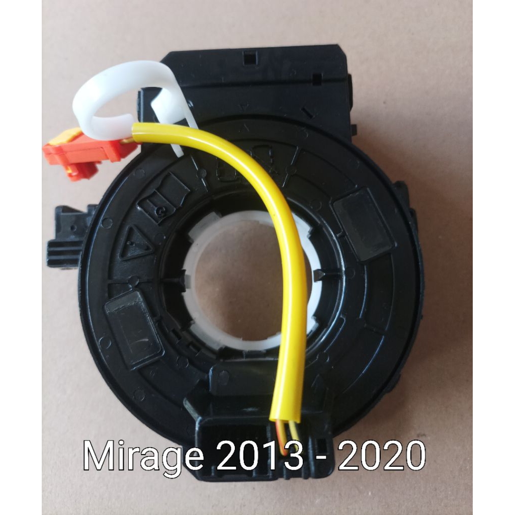 Kabel spiral klakson fleksibel stir airbag clock spring Mitsubishi Mirage 2013 - 2020