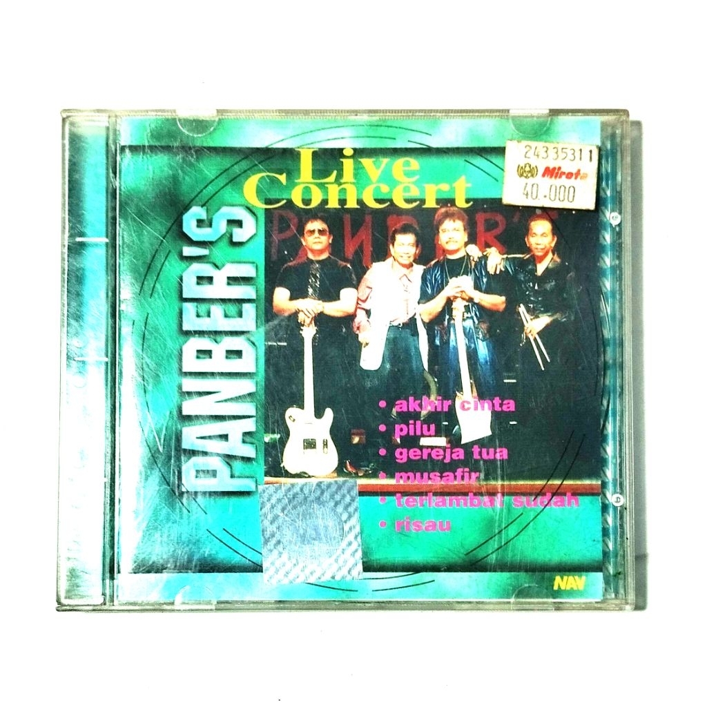 CD Panbers Live concert