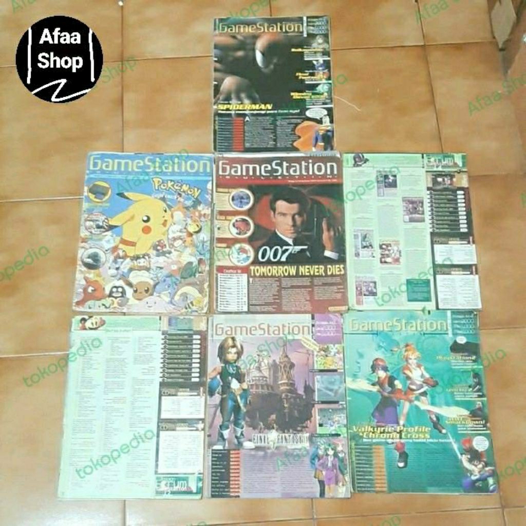 Buku majalah gamestation buletin