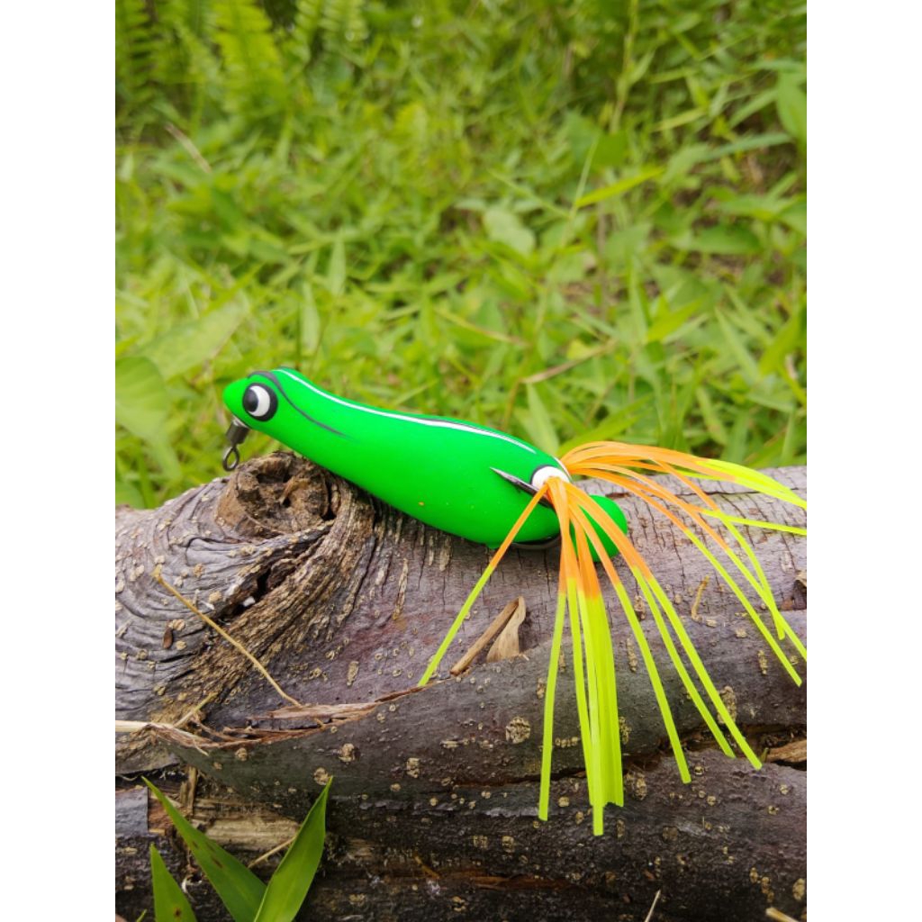 sofrog geol screet bimbim lure 6 cm (warna hijau)