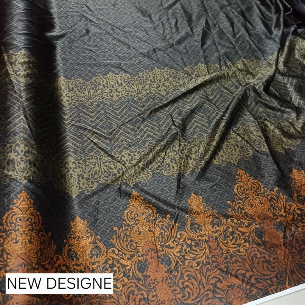 BAHAN BATIK SEMI SUTRA SILKY BATIK METRAN BATIK HALUS MEWAH
