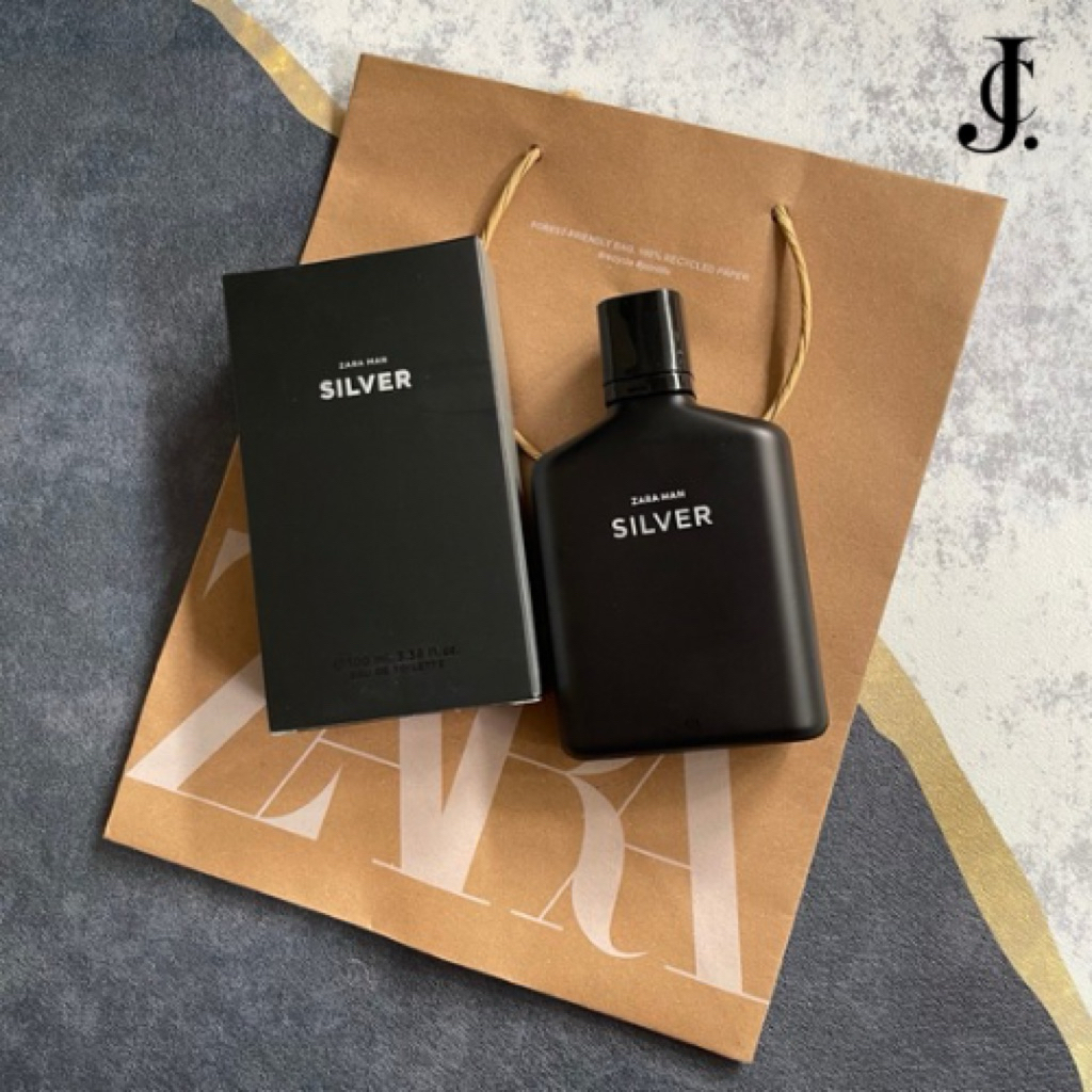 Parfume Zara Man Silver Original Eropa / 100ml / Parfume Pria
