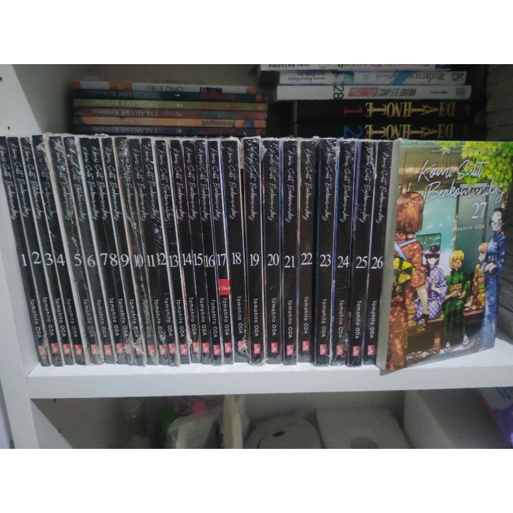 Komik Komi Sulit Berkomunikasi Set 1-27 Segel
