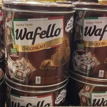ROMA WAFELLO ITALIA COKLAT 234GR KALENG