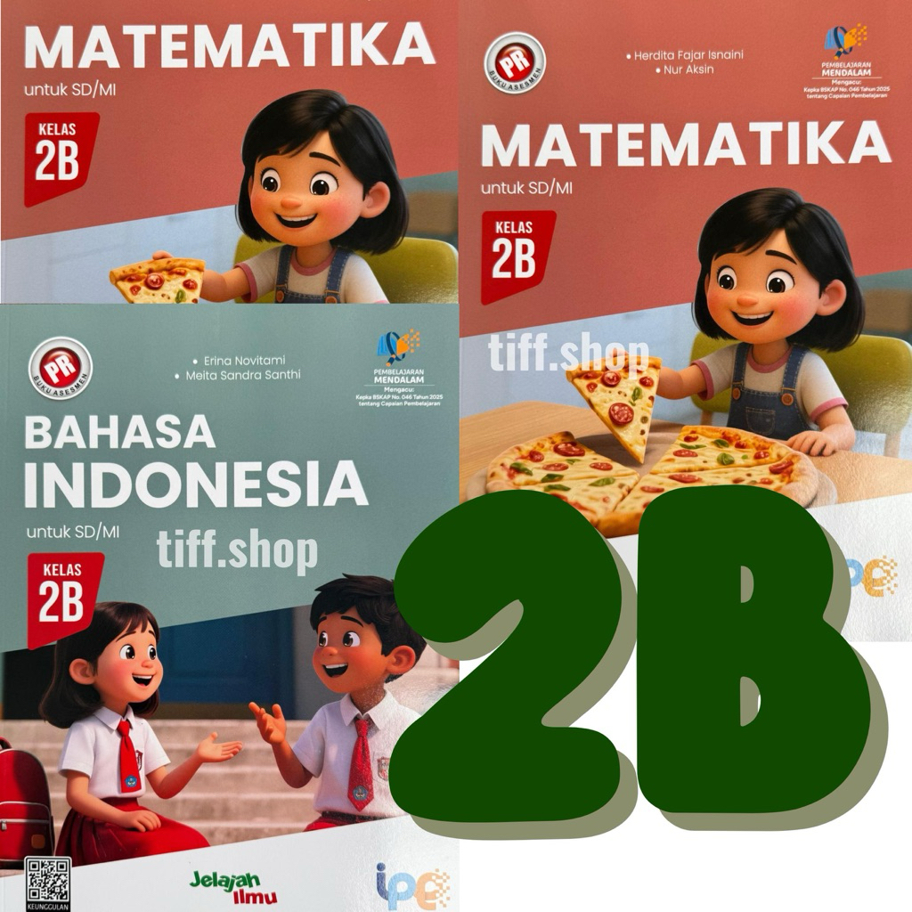 Buku PR/LKS kelas 2 SD, Intan Pariwara. kurikulum Merdeka. matematika, Indonesia, Pancasila