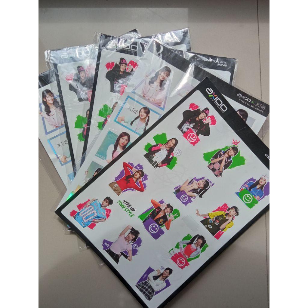 Sticker Special Edition Axioo x JKT 48